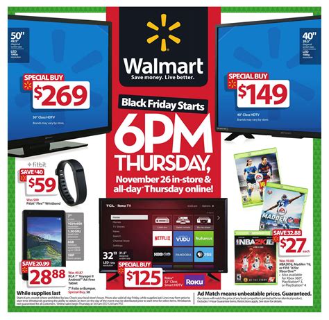 walmart black friday sales circular released heres   pages