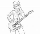 Persona Chie Satonaka Arena Coloring Pages sketch template