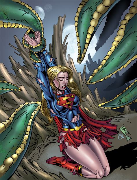 Tentacled 3 Supergirl By Andrewr255 On Deviantart