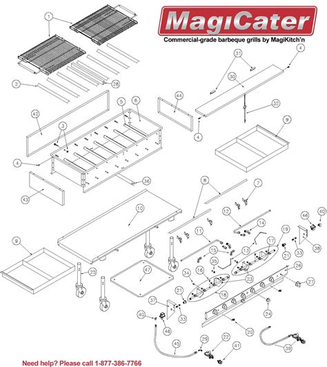 replacement parts  magicater outdoor gas charcoal grills accessories   products