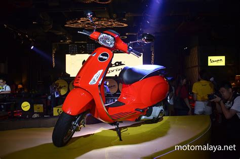 vespa sprint launched  malaysia