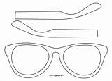 Template Coloring Printable Glasses Pages Printables Kids Templates Glass Sunglasses Craft 3d Color Paper Coloringpage Eyewear Eu Sunglass Carnival Pattern sketch template