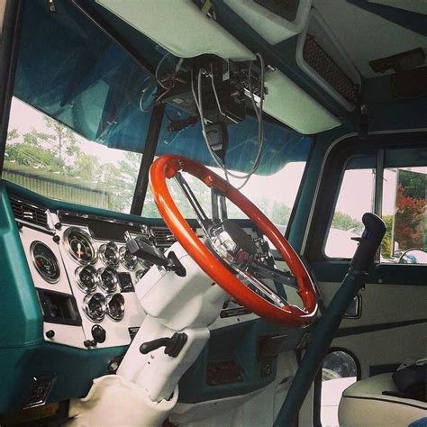 semi trucks interior diesel trucks custom trucks big trucks