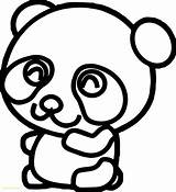 Panda Coloring Pages Baby Color Printable Print Inspirational Colorings Bab sketch template