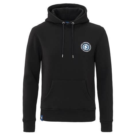 hoodie emblem black intents festival webshop