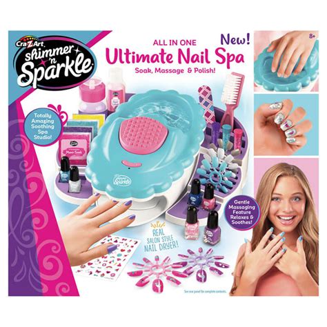 shimmer  sparkle  real ultimate nail spa ttpm