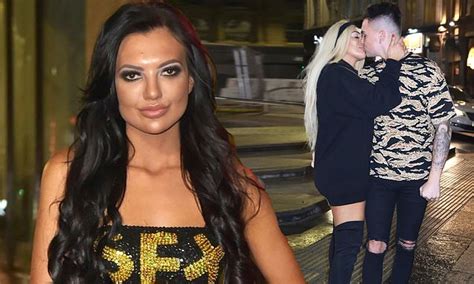 Geordie Shore S Abbie Holborn Dons Sex Top As She Joins Chloe Ferry