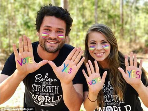 bindi irwin throws her support behind same sex marriage daily mail online
