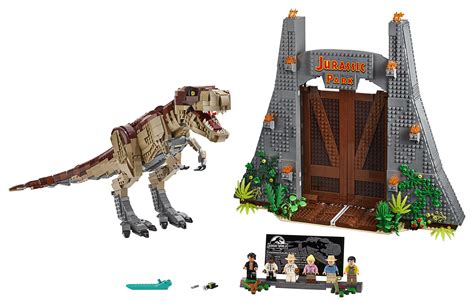 lego  launching  biggest  jurassic world tyrannosaurus rex