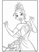 Tiana Crayola Princesses Aurora Cinderella Belle sketch template