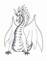 Realistic Drachen Dragones Chinesische Mythologie Colorat Naga Cinese Dragoni Planse Mitologia Drache Maleficent Designlooter Copii Pintarcolorear Malvorlagen sketch template