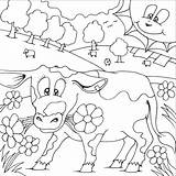 Cow Shavuot Printable Pages Coloring Colouring Print Printables Color Coloring2print sketch template