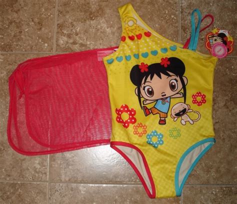 nwt ni hao kai lan one piece swimsuit bathing suit beach swim suit with