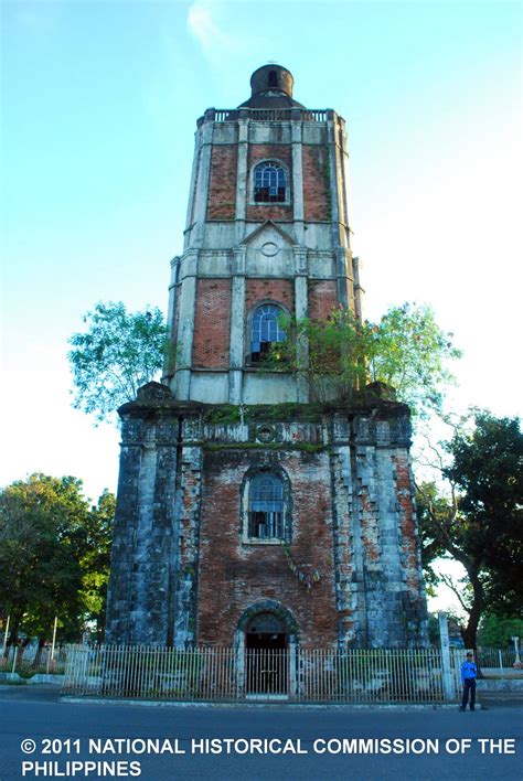 national registry  historic sites  structures   philippines belfry   jaro cathedral