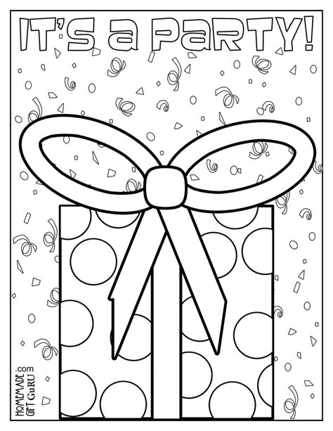 funny birthday coloring pages coloring pages