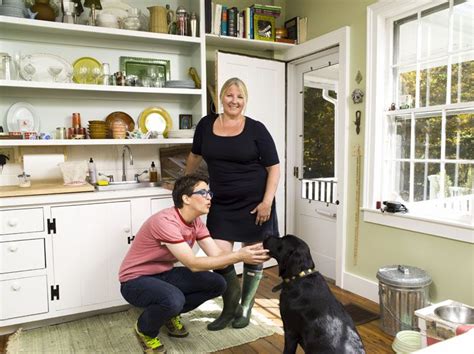 so cute the kitchen that is well rachel and susan and poppy too rachel maddow