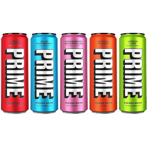 buy  prime hydration drink energy cans  flavor variety sampler pack