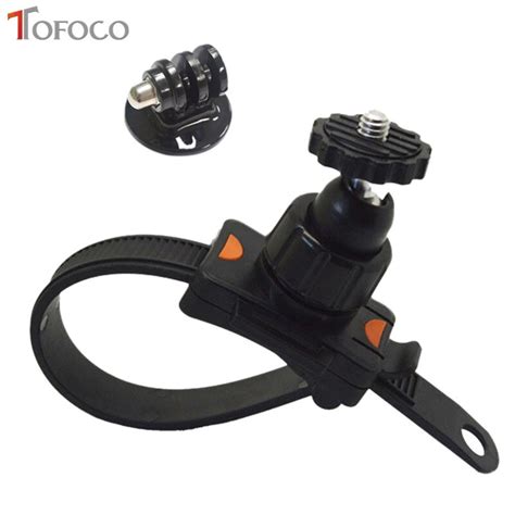 original tofoco adjustable bicycle belt mount holder gopro clip bracket mount clamp