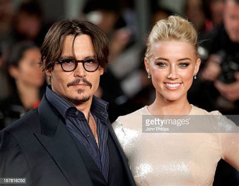 Amber Heard Johnny Depp Stockfoto S En Beelden Getty Images