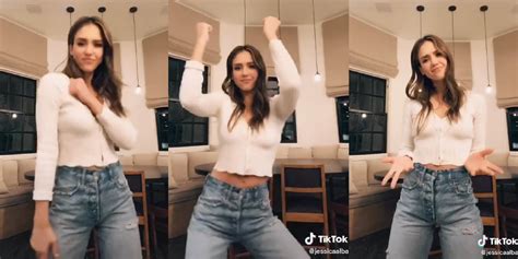 jessica alba is busting a move on tiktok and it s iconic