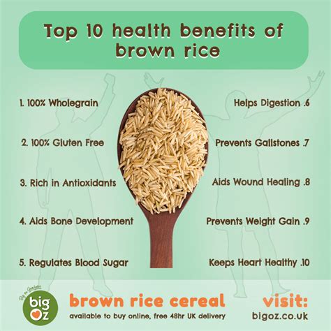 top 10 health benefits of brown rice big oz