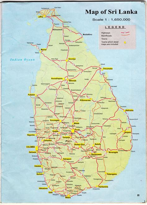Sri Lanka Map And Sri Lanka Satellite Images