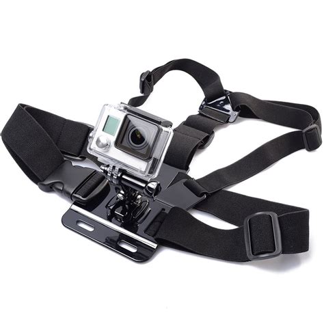 adjustable chest strap belt  gopro accessories body tripod harness mount  gopro hero