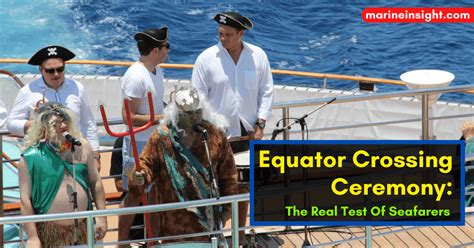 equator crossing ceremony  real test  seafarers