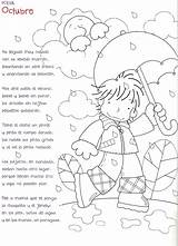 Poemas Infantiles Poesías Meses Año Educativos Rimas sketch template
