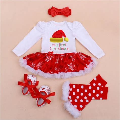 christmas costumes pcs infant toddler baby girls christmas outfits newborn christmas