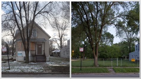 sociologist photographed  chicago buildings     torn   happened