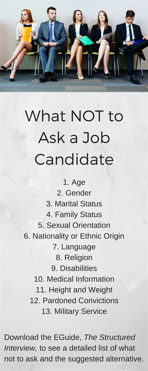 what not to ask a job candidate in an interview sigma