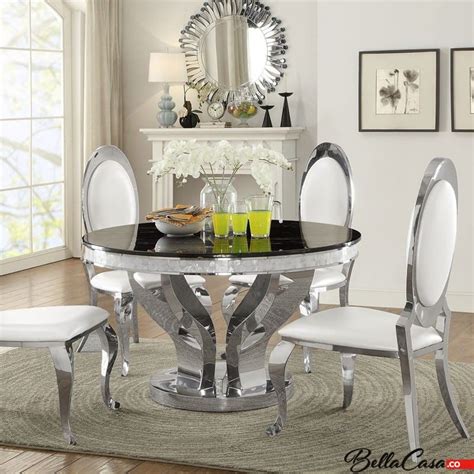 barock tisch davson  cm rund glasplatte furniture table dining