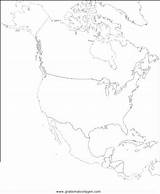 Nordamerika Landkarte Landkarten Ausmalen Geografie Gratismalvorlagen sketch template