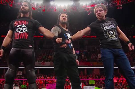 Wwe News Roman Reigns Seth Rollins And Dean Ambrose Reform The Shield