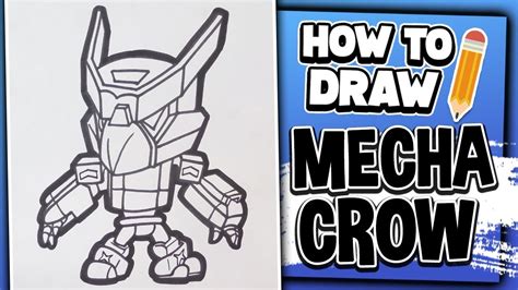 How To Draw Mecha Crow Brawl Stars Skin Lextonart