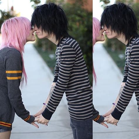 johnnie guilbert and alex dorame in 2023 cute emo couples johnnie