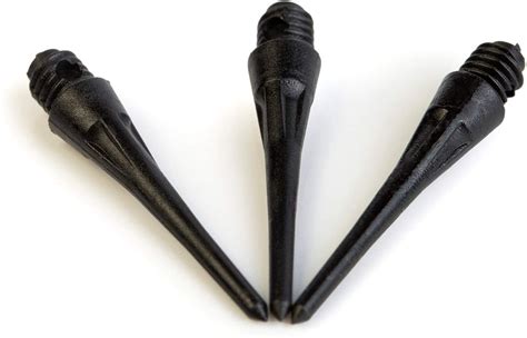 plastic darts tips  pack ba thread black ignatgames