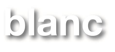 blanc logo blanc