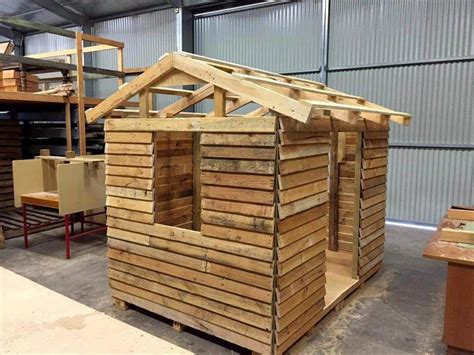diy pallet playhouse upcycled wood easy pallet ideas playhousediy pallet ideas easy pallet