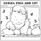 Pigs Guinea Coloring Elephant Activities Story sketch template