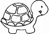 Preschool Coloring Pages Printable Kids Turtle sketch template