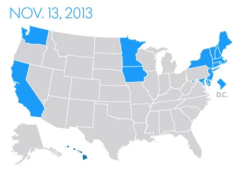 gay marriage state by state key rulings