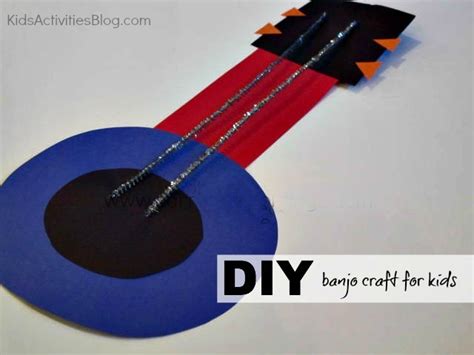 banjo kid craft lesson plans