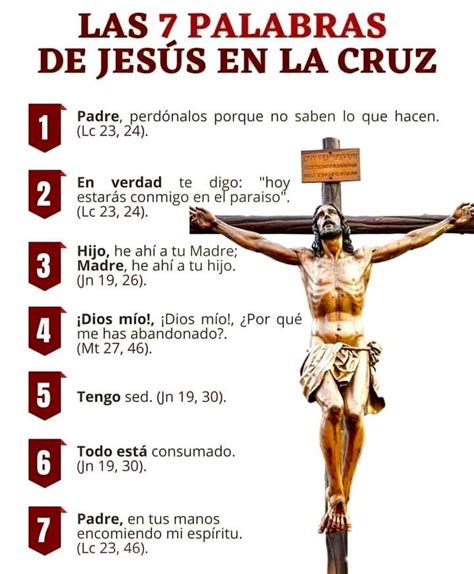 las  palabras de jesus en la cruz  su significado latacunga informativa