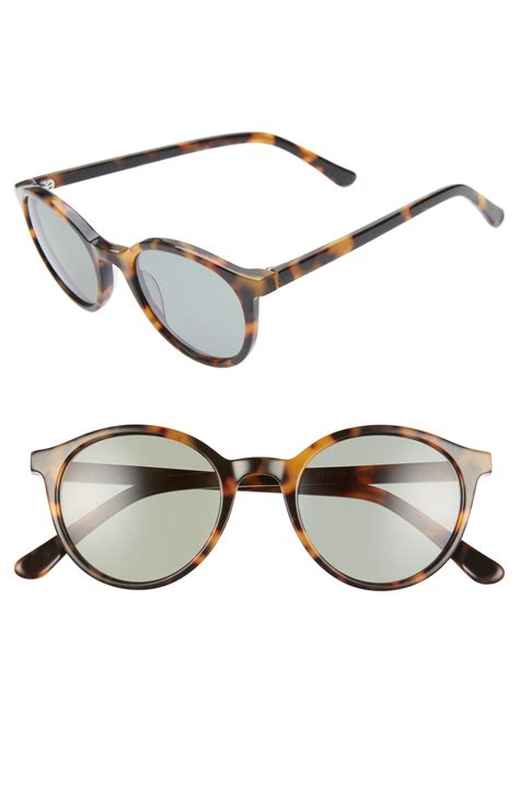 madewell layton 48mm round sunglasses available at nordstrom round