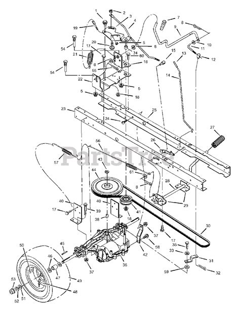 murray xa murray lawn tractor  motion drive parts lookup  diagrams partstree