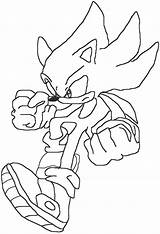Sonic Super Coloring Pages Base Dark Custom Clipart Deviantart Popular Drawings Library Coloringhome sketch template