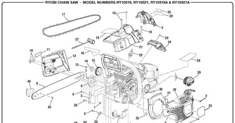 29 Ryobi Chainsaw Parts Diagram Wiring Diagram Ideas