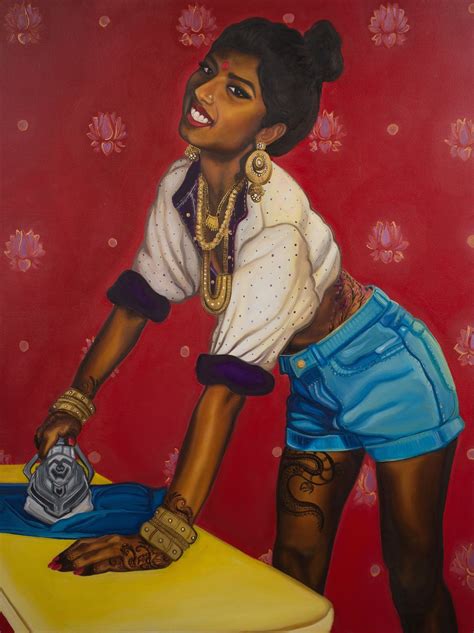 This Feminist Artist Paints Indian Women As Badass Pinup Models Huffpost